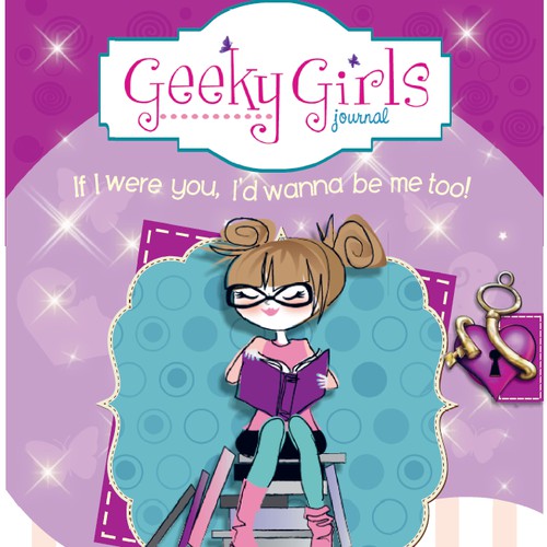 Book Cover for Geeky Girls Journal