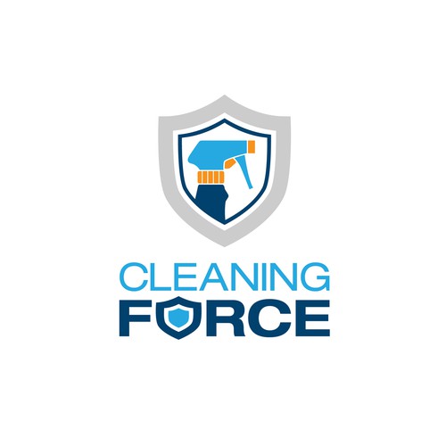 Abstract, tech-like logo for my cleaning service.