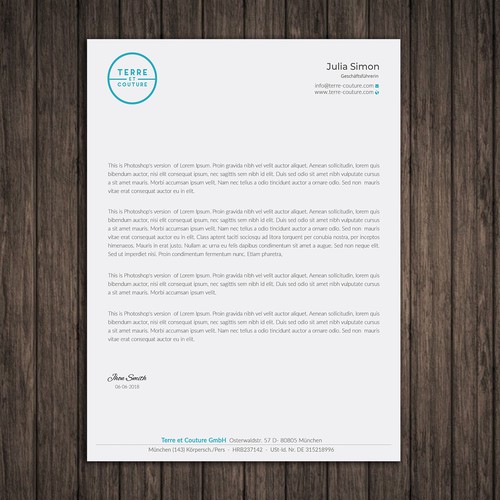 Letterhead Design