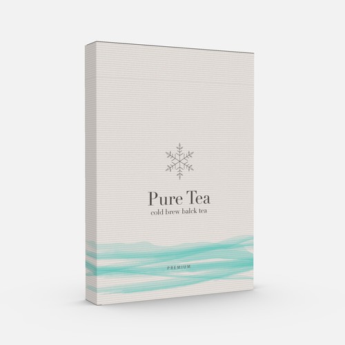 Cold Brew Tea box design
