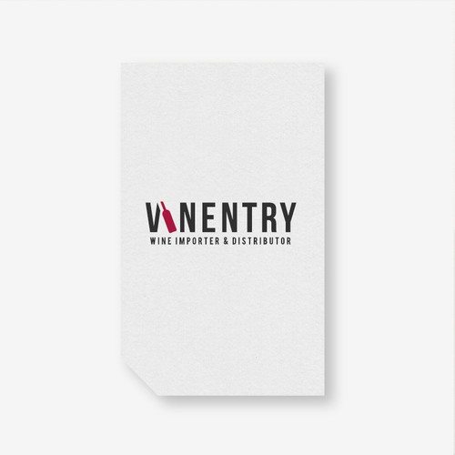 Logo for wine importer company