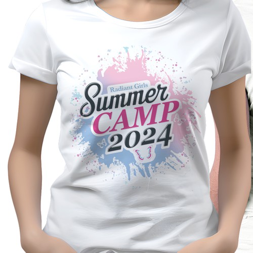 Tshirt design for Summer Camp 2024