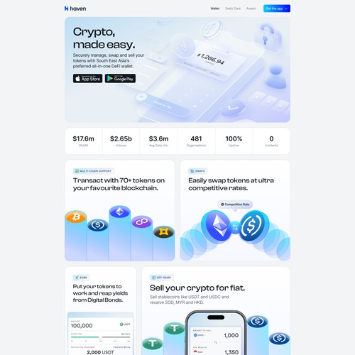 Haven New Website concept 2