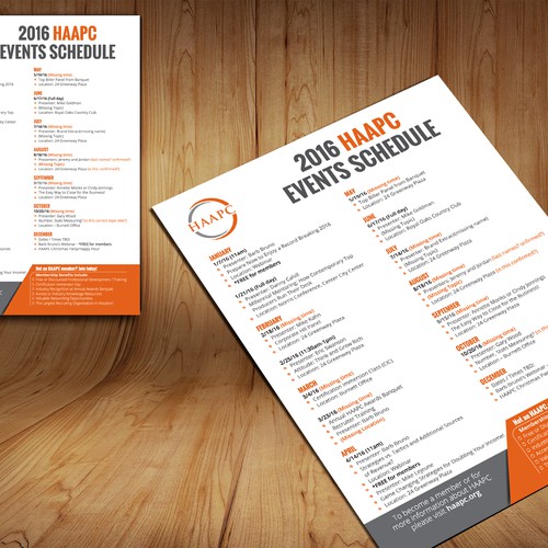 Flyer design