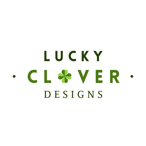 Logo concept for Lucky Clover Designs