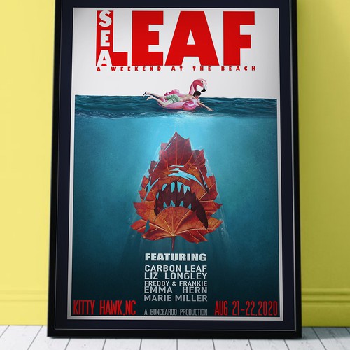 JAWS POSTER HOMAGE