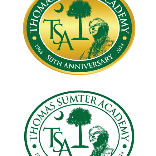 50th Anniversary Logo Contest for Thomas Sumter Academy
