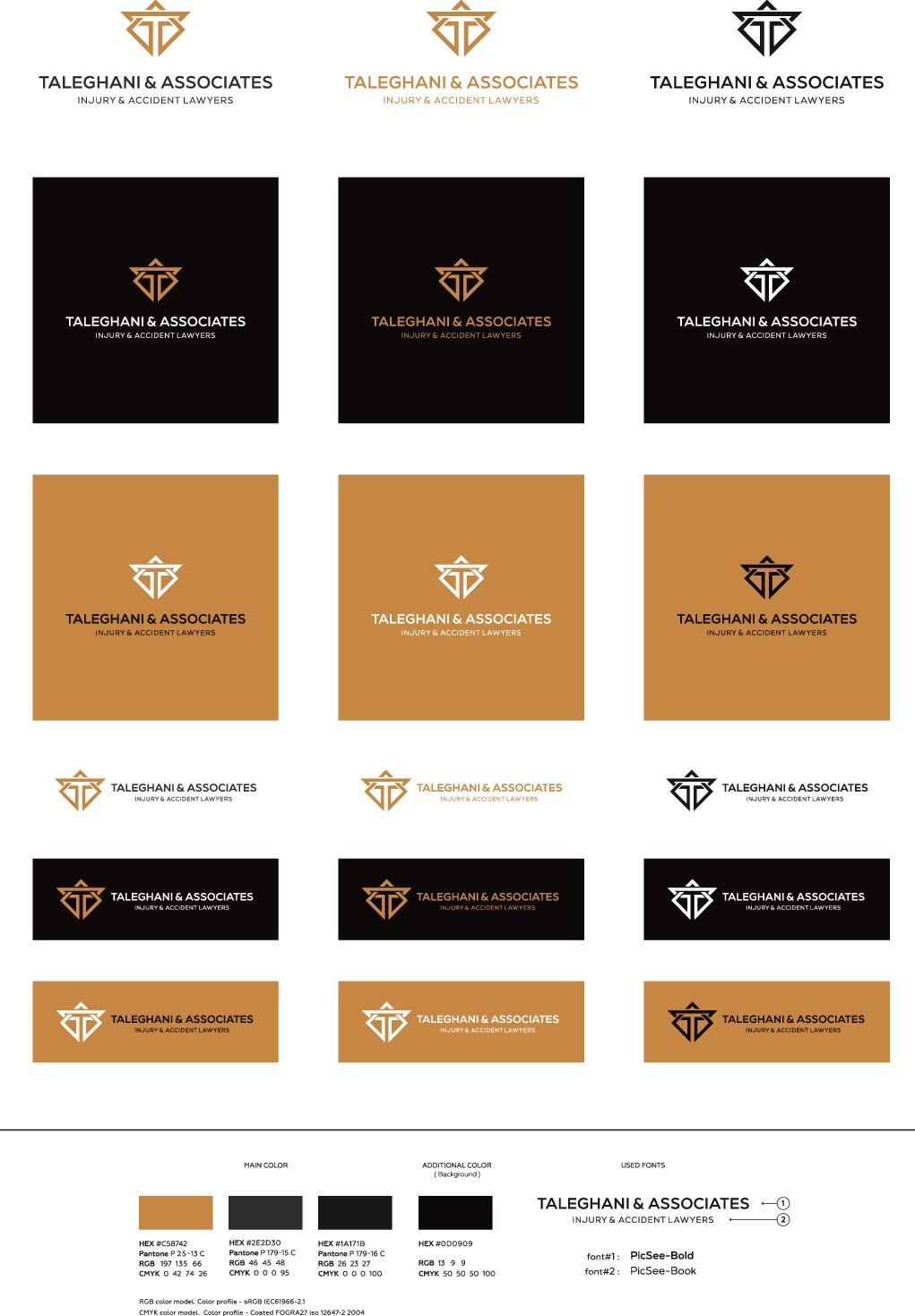 Law Firm Looking for Modern, Bold, & Sophisticated Branding