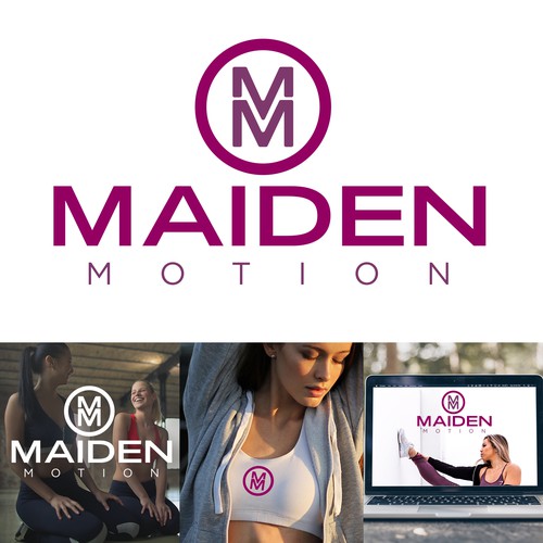Maiden Motion Fitness Logo Design