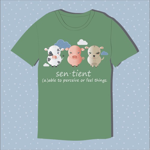 Designe t-shirt to help animals