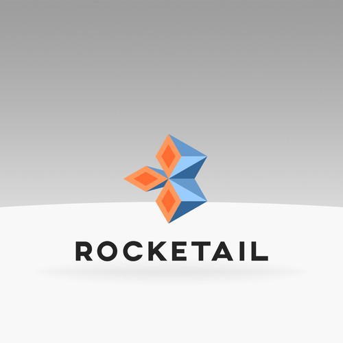 Geometric logo for ROCKETAIL's aerodynamic device