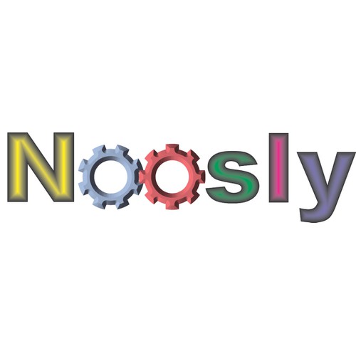 Create a clean, modern, techy design for Noosly!