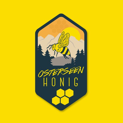 Logo for honey maker