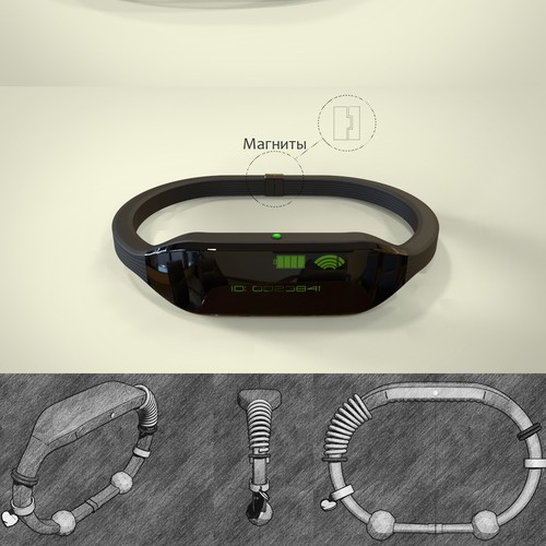 Development of design and 3d modeling bracelet