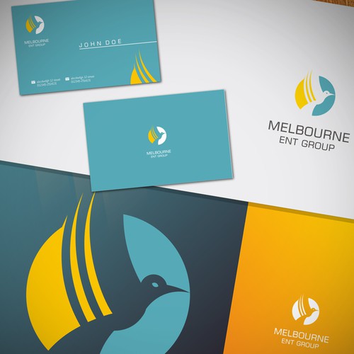 Create a unique logo/business card for a group of dynamic ENT surgeons: Melbourne ENT Group