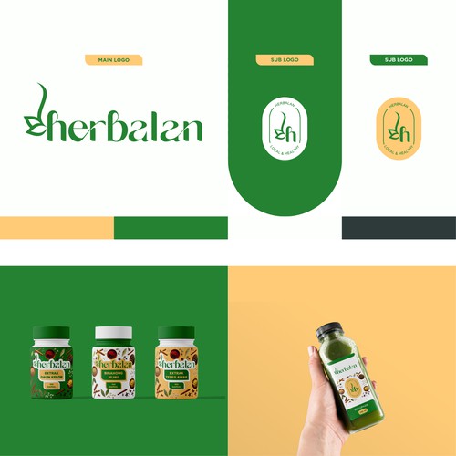 Herbalan Logo Design 