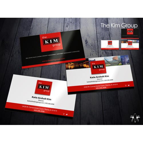 Create captivating stationary for The Kim Group - want edgy yet classy, fun and unforgettable