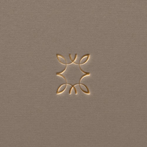 handdrawn logo style with a beautiful curly brandmark for hair studio