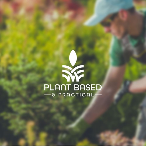 Plant logo design