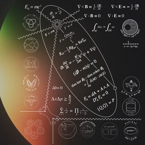Contect winner for modern physic poster design