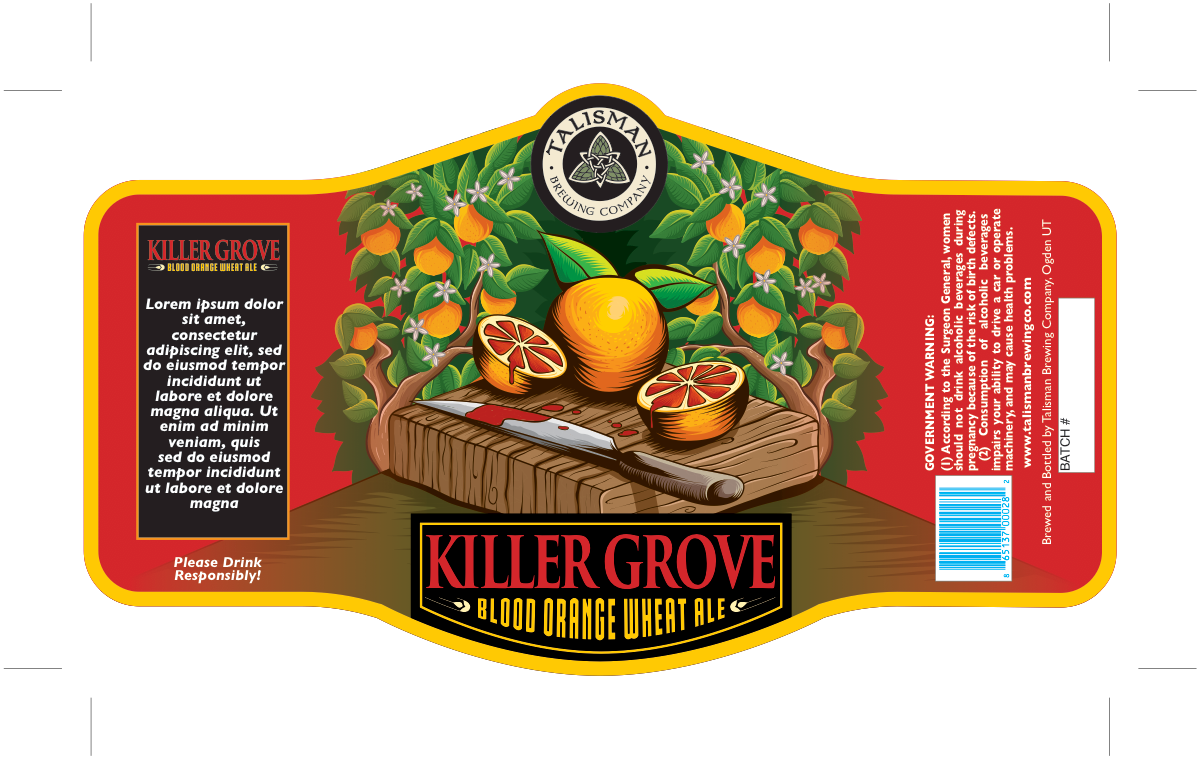 Honey Wheat with Blood Orange-Killer Grove