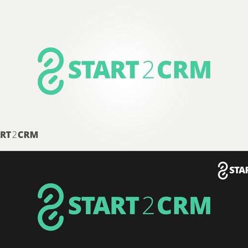 Logo for a CRM software package