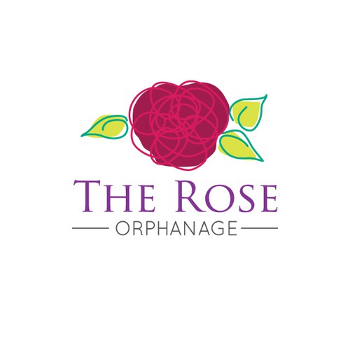 Create a new modern logo for a new private charity orphange