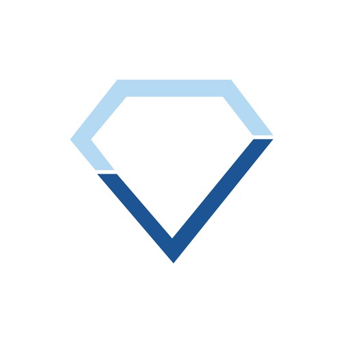 Logo concept for diamond company