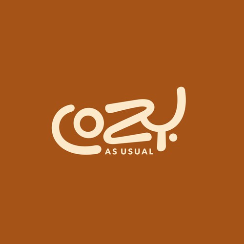 Handdran Logo for Cozy Clothing line attracts unisex.
