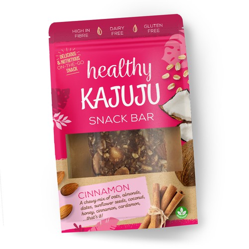 Healthy Kajuju Snack Bar line