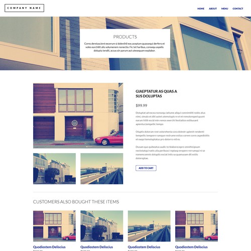 Help 99designs create modern web page templates (may award multiple winners)!