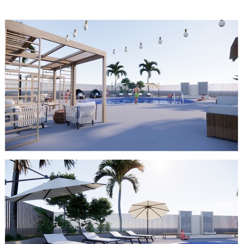 swimming pool area design