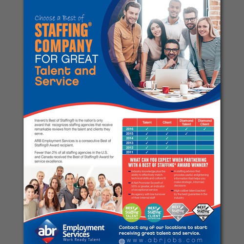 Staffing flyer