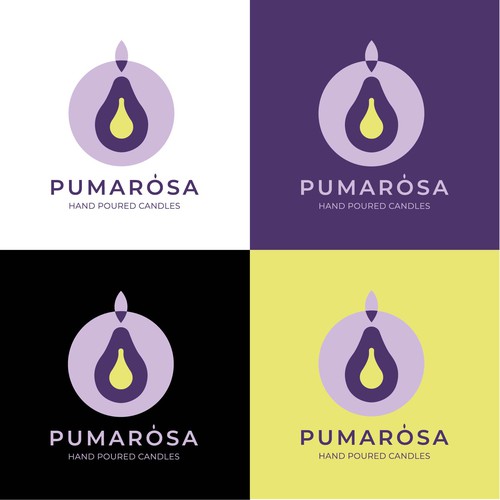 logo concept for candles 