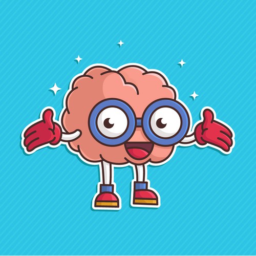 Smart Brain Mascot