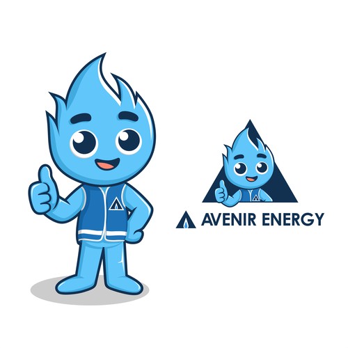 Mascot concept for Avenir Energy