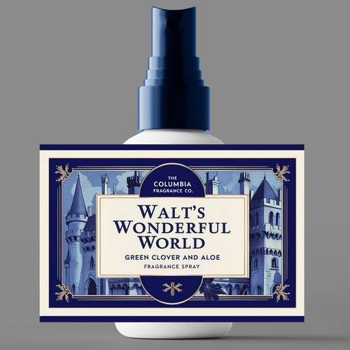 Fragance label "Walt wonderful world"