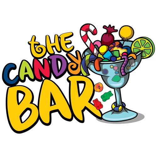 candy bar logo design