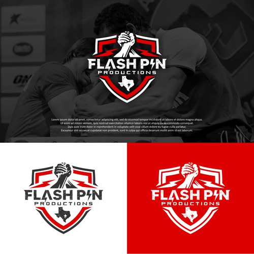 Logo for FLASH PIN Productions