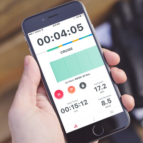 Concept for Running and Cycling App