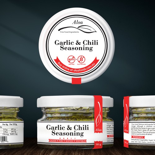 Garlic and Chilli Seasoning