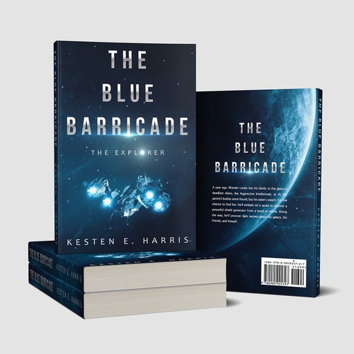 The blue barricade