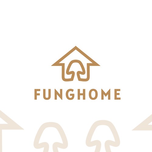 Logo design | FUNGHOME shop market 