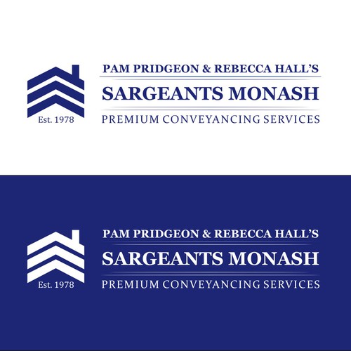 New logo wanted for Pam Pridgeon & Rebecca Hall's (small font) Sargeants Monash (large font)