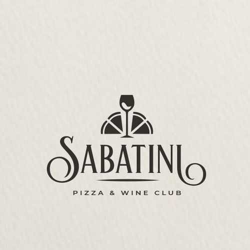 Logo proposition for a Pizza & Wine Bar