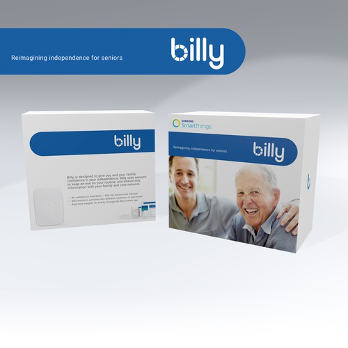 Packaging for an innovative piece of elderly care technology