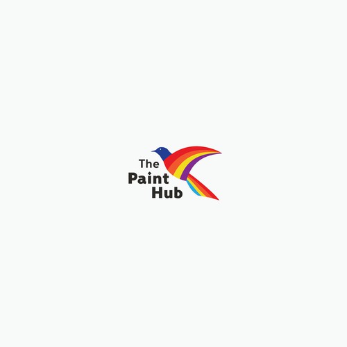 logo for a new state of the art, funky-as-hell paint shop