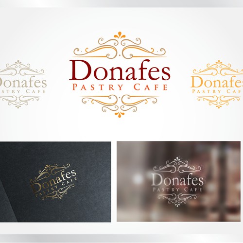 Create a logo design for a Dessert Pastry Cafe