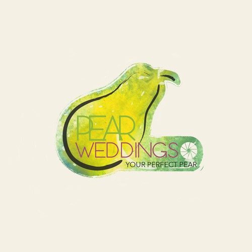 Pear Weddings Logo Design