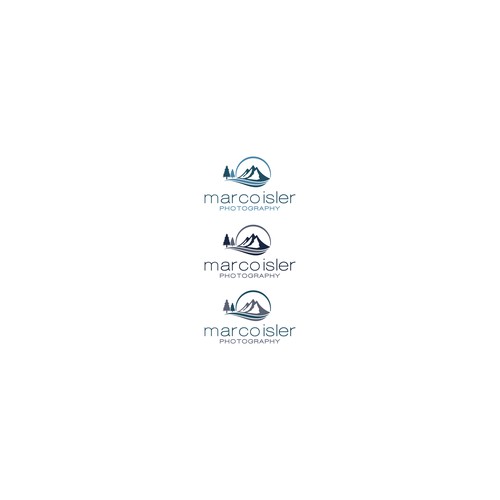 Create an inspiring logo for Nature and Landscape Photographer